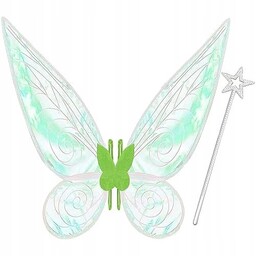 SKRZYDŁA WRÓŻKI MOTYLIE ORGANZA DLA DOROSŁYCH DZIECI