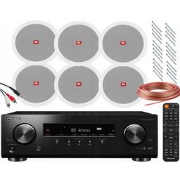 Nagłośnienie Sufitowe Jbl Amplituner Pioneer Hdmi