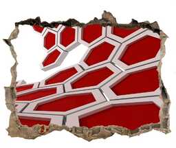 Dziura 3d fototapeta naklejka Abstrakcja 3D