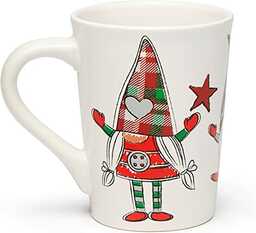 Excelsa Tartan Gnome Zestaw 4 kubków