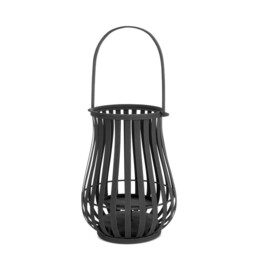 Eurofirany Lampion dekoracyjny 24x24x32 Lena grafitowy