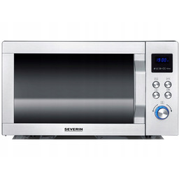 Severin Mw 7777 Kuchenka mikrofalowa 3w1, 25L, szklana