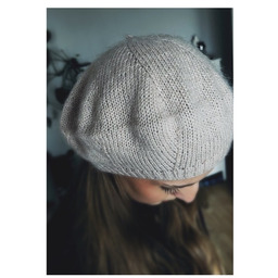 Pakamera Beret Petite - Merino, kaszmir, jedwab ,
