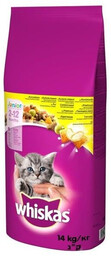 WHISKAS Junior 14kg - sucha karma dla kotów