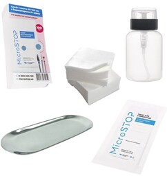 Zestaw Profesjonalny do Manicure: Tacka, Torebki Sterylizacyjne, Dozownik,