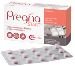Pregna START suplement diety dla kobiet planujących ciążę,