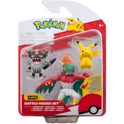 PKW - Battle Figure Set (3PK: Pikachu #8,