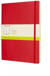 Notes Classic 19x25 gładki - czerwony MOLESKINE