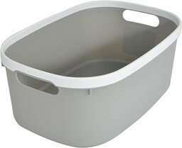 Homéa, Dwukolorowy plastikowy kosz 10L 37 x 25,3