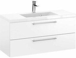 Szafka Wisząca Z Umywalką RON 100 cm -