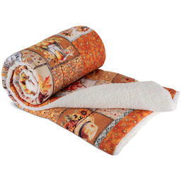 Decodoma Pikowany barankowy koc Dual Feel SAMARA 140