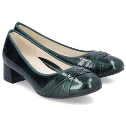 Czółenka damskie Rieker 45068-54 GREEN R.37