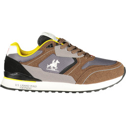 Męskie obuwie sportowe US GRAND w kolorze brązowym