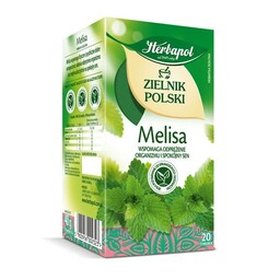 Herbapol Zielnik Polski Melisa Ex20 herbata ekspresowa ziołowa
