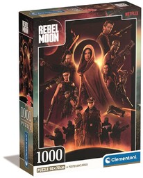 Clementoni, Puzzle, Compact Box, Netflix Rebel Moon, 1000