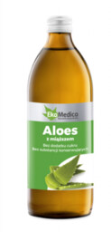 EkaMedica Aloes sok z miąższem 1L