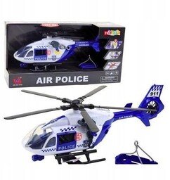 HELIKOPTER POLICYJNY HAK+NOSZE 1:1