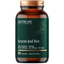 Krzem Jod Bor suplement diety 60 kapsułek