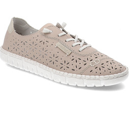 Rieker Różowe Półbuty Wygodne Obuwie Damskie