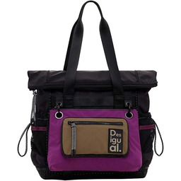 Desigual BACK_MODULARIS BLUE25 VOY, U, 2000 BLACK, Czarny