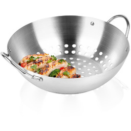 Koszyk do grillowania stalowy perforowany 20,5 cm