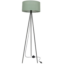 Lumes Miętowa lampa stojaca abażurowa - 8X M096