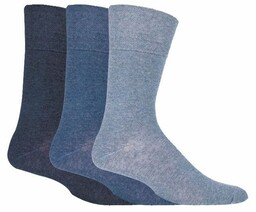 Gentle Grip 3PACK Skarpety Męskie DLA DIABETYKÓW
