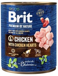 Brit Premium By Nature Chicken With Chicken Hearts