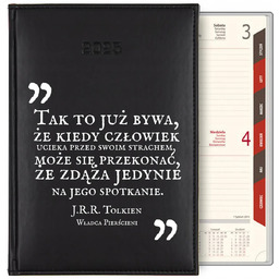 KALENDARZ TERMINARZ PLANER B5 2025 PREZENT DLA TOLKIEN