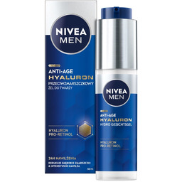 Nivea Men Hyaluron Żel Do Twarzy Przeciwzmarszczkowy 50ml
