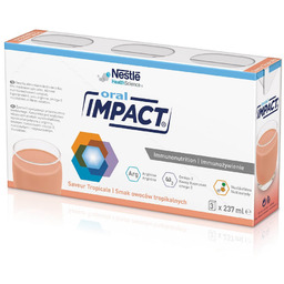 Nestle Impact Oral Preparat Odżywczy Smak Owoców Tropikalnych