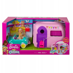 Barbie Chelsea Przyczepa Kempingowa lalka FXG90