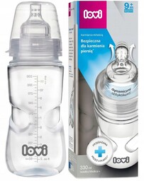 LOVI Butelka MEDICAL+ dynamiczny smoczek 330ml 9m+