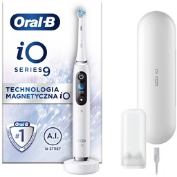 Elektryczna szczoteczka ORAL B iO 9N White Alabaster