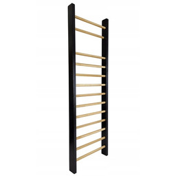 Drabinka Gimnastyczna Leon 220 X 80 CM Czarna