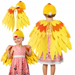 Strój Kurczaczka kurczak kaczka kaczuszka wiosna r. uniwersalny