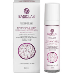 BasicLab Odbudowa i Lifting Napinający krem do twarzy,