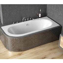 Wanna do zabudowy Avita Slim Besco prawa 160x75