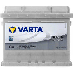 VARTA 5524010523162 Akumulator Pojemność akumulatora: 52Ah