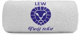 Znak zodiaku Lew - Mały Ręcznik z haftem