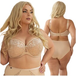 Biustonosz Krisline DOLCE OPAL Soft Full Cup beżowy