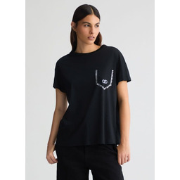t-shirt donna liu jo wa5145 j4893 m9447