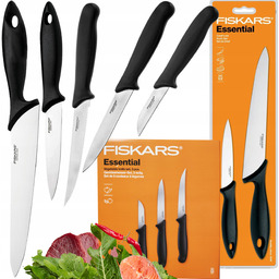 Komplet noży w pudełku Fiskars Essential 5 szt.