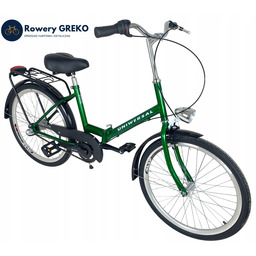 Rower Jubilat Uniwersal Składak 24' Składany Wigry Shimano
