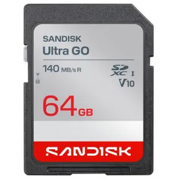 SANDISK Ultra Go SDXC UHS-I 64GB 140 MB/s