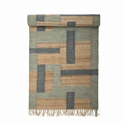 Bloomingville HONITON Dywan 245x75 cm / Zielony