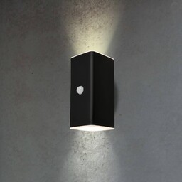 Briloner Lampa zewnętrzna z czujnikiem ruchu 3788015, czarny,