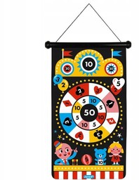 Janod Magnetyczna gra w rzutki Wesołe miasteczko