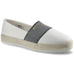 Big Star Białe Espadryle Lekkie Damskie Buty