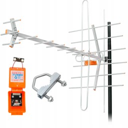 Antena Zewnętrzna DVB-T2 Kierunkowa Fullhd Ultrahd 4K MUX8